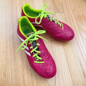 Adidas Predator Absolado LZ TRX FG Shoes Pink Football Cleats F32559 6.5